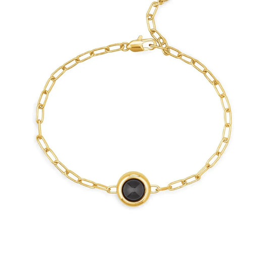 Bracciale personalizzato con foto e catena a graffetta