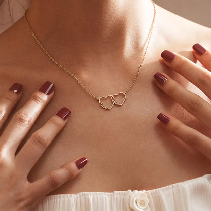 Collana personalizzata con nome a forma di cuore