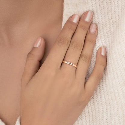 Anello personalizzato con nome del tuo animale