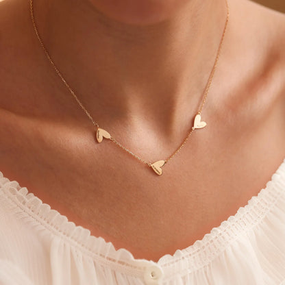 Collana personalizzata con cuore inciso