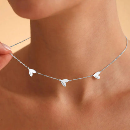 Collana personalizzata con cuore inciso