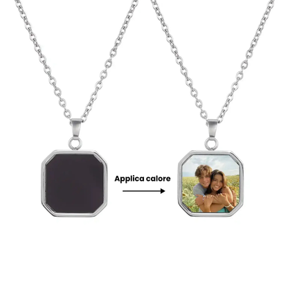 Collana personalizzata con foto segreta