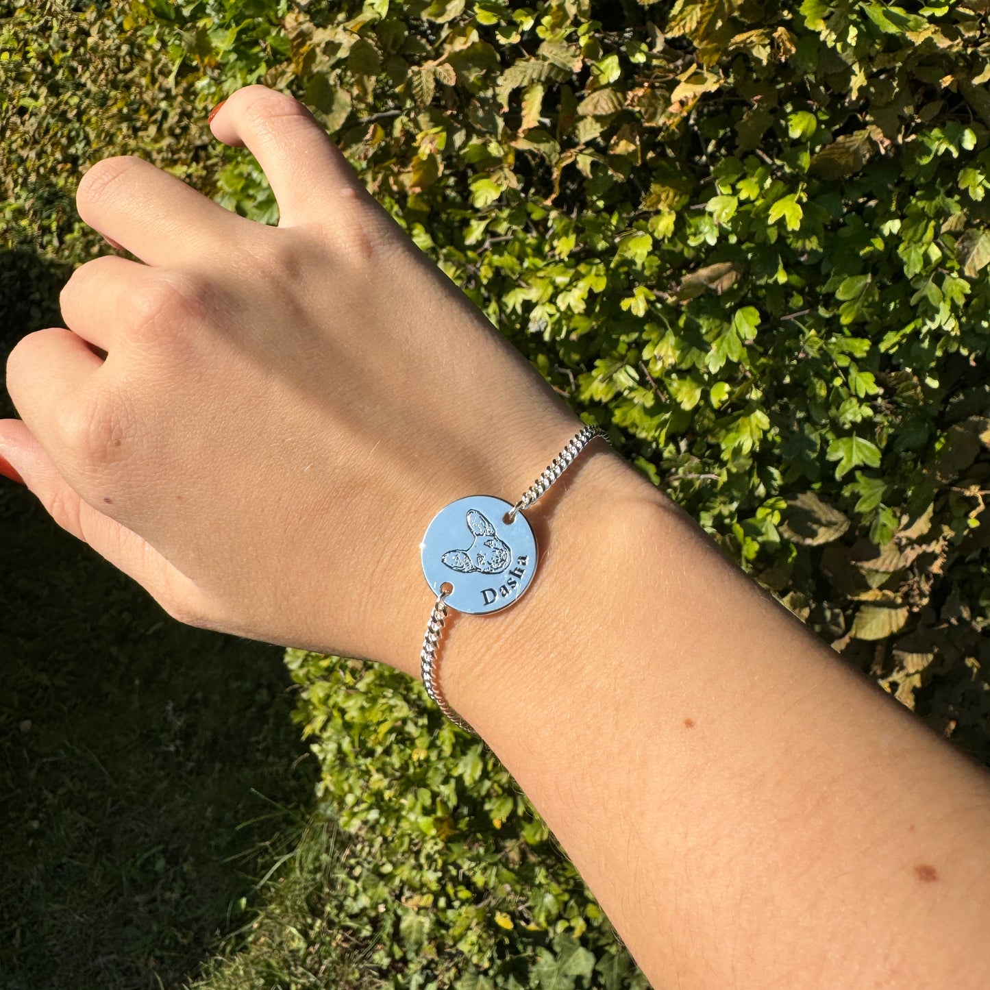 Bracciale personalizzato con volto dell’animale