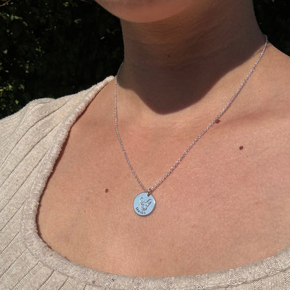 Collana personalizzata con volto dell’animale