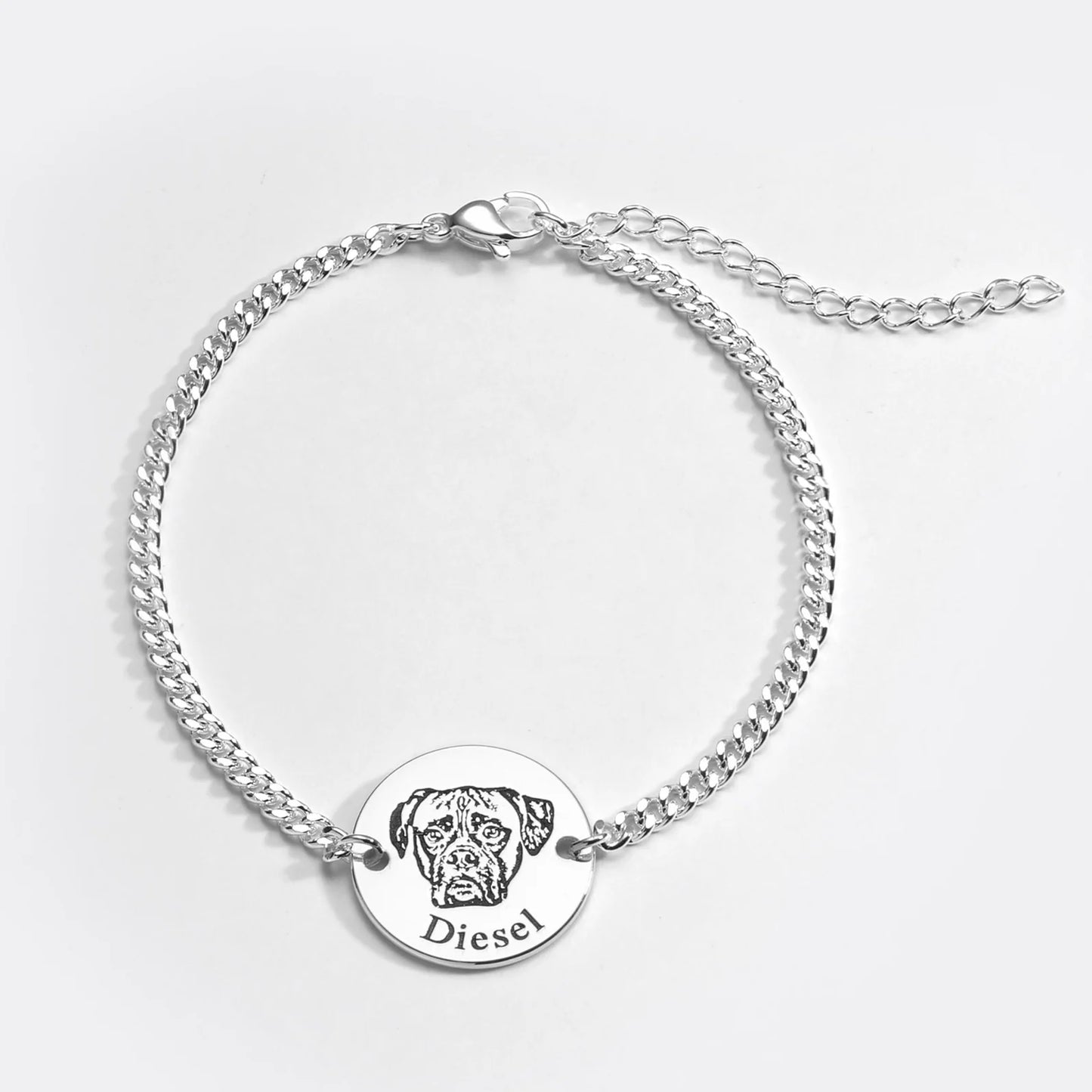 Bracciale personalizzato con volto dell’animale