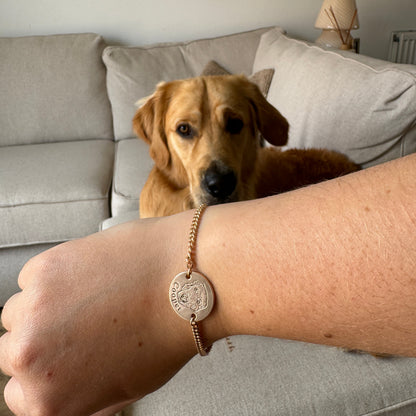 Bracciale personalizzato con volto dell’animale