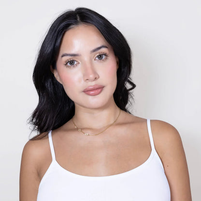 Collana personalizzata con iniziali laterali